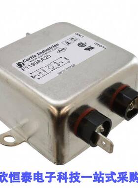 F1199AA20滤波器 《 LINE FILTER 250VAC 20A CHASS MNT    》