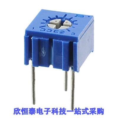 3362F-1-103LF电位计 《 TRIMMER 10K OHM 0.5W PC PIN TOP    》