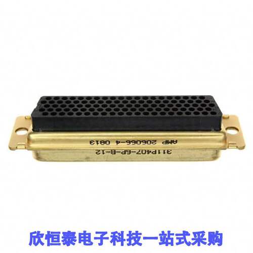 206066-4连接器 《 CONN DSUB HD HOUSING PLUG 104POS    》