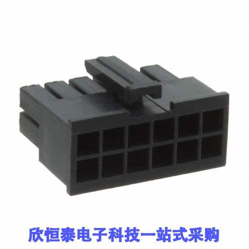 10132445-12LF连接器 《 CONN RCPT HSG 12POS 3.00MM    》