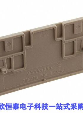 1776030000连接器 《 CONN TERM BLK END PLATE RAIL BG    》