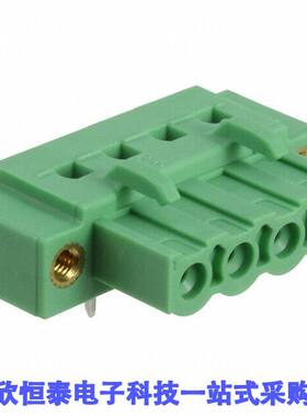 1825145连接器 《 TERM BLO【 HDR 4POS 90DEG 5.08MM    》