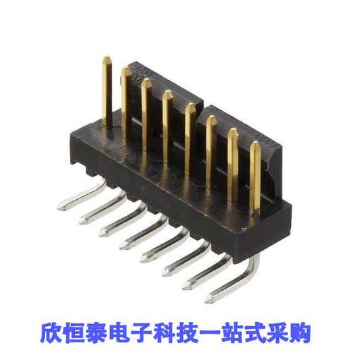 1718571008连接器 《 CONN HEADER R/A 8POS 2.54MM    》