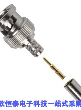 112519连接器 《 CONN BNC PLUG STR 75 OHM CRIMP    》