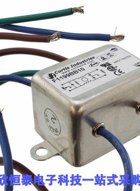 F1199BB10滤波器 《 LINE FILTER 250VAC 10A CHASS MNT    》