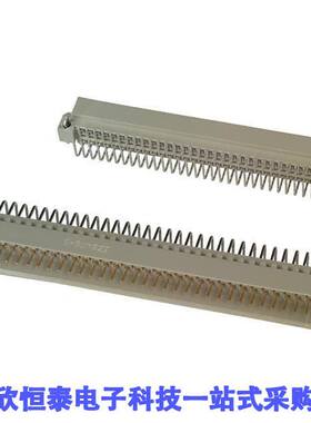 5536406-5连接器 《 CONN DIN PLUG 96POS PCB RA GOLD    》