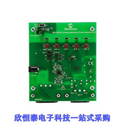 ARD00455开发板 《 BOARD EVAL FOR MCP39F501    》