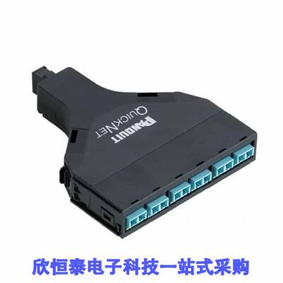 FQZO-12-10B1连接器 《 12-FIBER OM4 OPTIMIZED QN SFQ CA    》