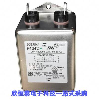 2-1609089-7滤波器 《 LINE FILTER 250VAC 20A CHASS MNT    》