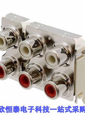 PJRAS3X2S01X连接器 《 CONN RCA JA【 MONO 3.2MM R/A    》