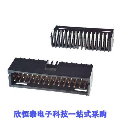 6-102617-3连接器 《 CONN HEADER R/A 30POS 2.54MM    》