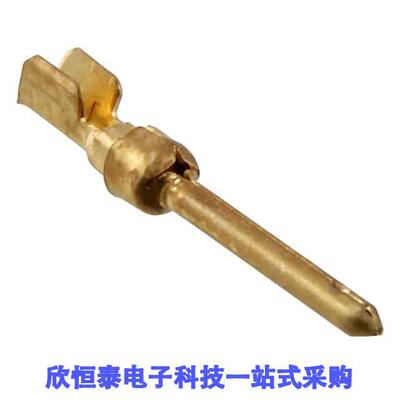 205202-6连接器 《 CONN PIN 20-24AWG GOLD CRIMP    》