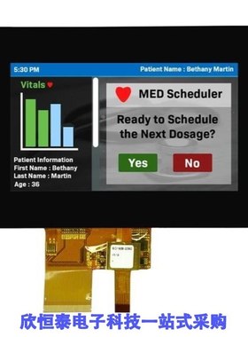 NHD-4.3-800480EZ-ASXP-CTP/NHD-4.3-800480FT-CSXP-CTP