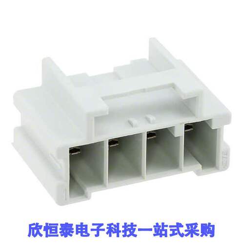 1-1969688-4连接器 《 CONN HEADER VERT 4POS 6MM    》