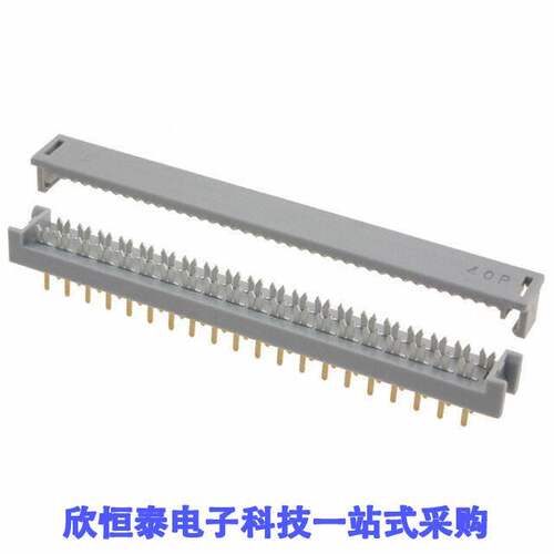 09181409622连接器 《 CONN DIP HDR IDC 40POS VERT    》