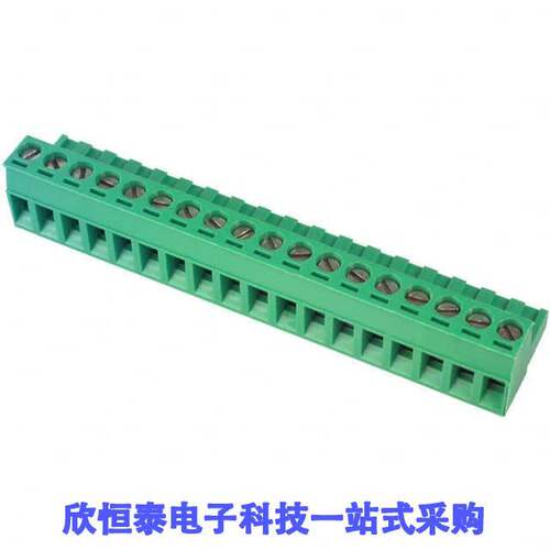 ED950/18连接器 《 TERM BLO【 PLUG 18POS STR 5MM    》