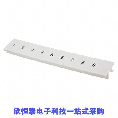 1051126连接器 《 ZA【 STRIP PRINTED HORIZ 1-9    》