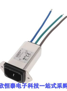 FN9255M-10-07连接器 《 C14 10A REAT PANEL MOUNT 0.45MA    》