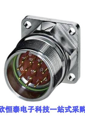 1607236连接器 《 CONN RCPT HSNG MALE 12POS PNL MT    》