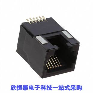 MTJ 66WAX1连接器 MODULAR 6P6C