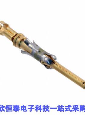 66180-1连接器 《 CONN PIN 16-18AWG GOLD SOLDER    》