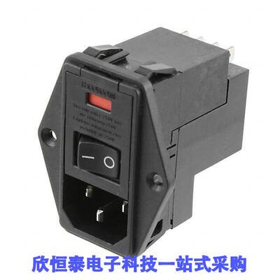 8-6609955-8连接器 《 PWR ENT MOD RCPT IEC320-C14 PNL    》