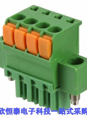 1986723-4连接器 《 TERM BLO【 PLUG 4POS STR 3.5MM    》