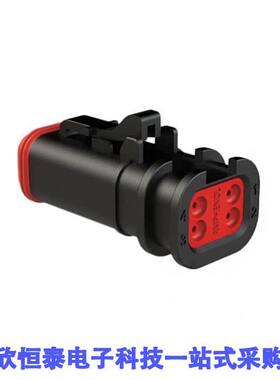 AT06-4S-OMBLK连接器 《 CONN PLUG HSG 4POS    》