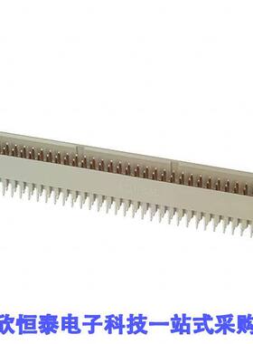 650908-5连接器 《 CONN DIN PLUG 96POS PCB GOLD    》