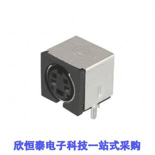 MD-40SM连接器 《 CONN RCPT FMALE MINI DIN 4P SLDR    》