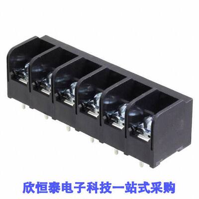 8DBL-06-006连接器 《 CONN BARRIER STRIP 6CIRC 0.438
