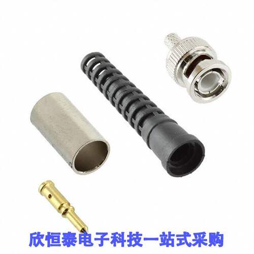 BU-P3791连接器 《 CONN BNC PLUG STR 50 OHM CRIMP    》