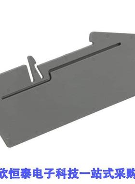 3030815连接器 《 CONN TERM BLK PARTITION RAIL GRY    》