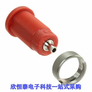 BANANA CONN SOLDER CT2240 RED 2连接器