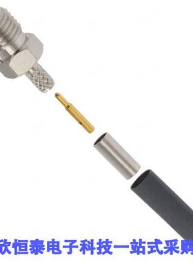 CONREVSMA011连接器 《 CONN RPSMA RCPT STR 50OHM SOLDER    》