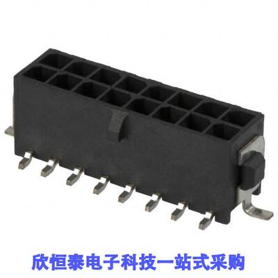 4-794636-6连接器 《 CONN HEADER SMD 16POS 3MM    》