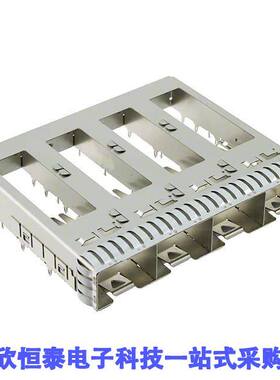 2169260-1连接器 《 CONN SFP+ CAGE 1X4 PRESS-FIT R/A    》