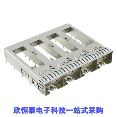 2169260-1连接器 《 CONN SFP+ CAGE 1X4 PRESS-FIT R/A    》