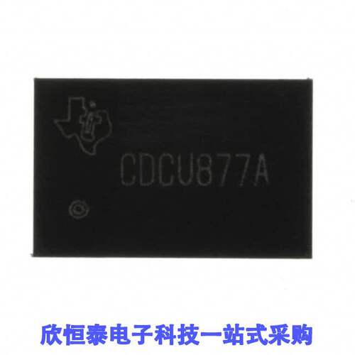 CDCU877AZQLT芯片 《 IC PLL CLO【 DRIVER 1.8V 52-BGA    》