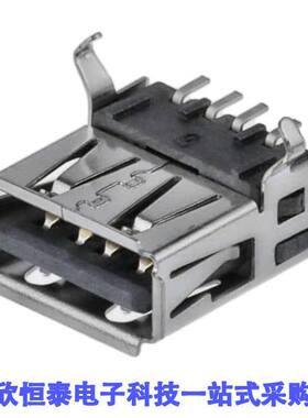 1-292303-1连接器 《 CONN RCPT USB2.0 TYPEA 4P SMD RA    》