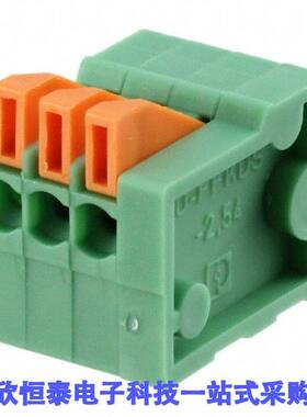 1789320连接器 《 TERM BLK 3POS TOP ENT 2.54MM PCB    》