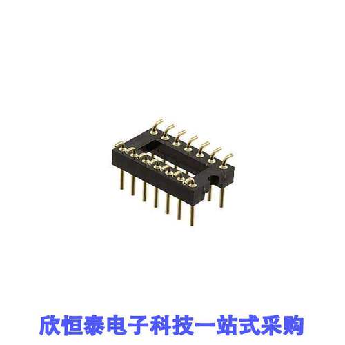 222-1-14-003连接器 《 CONN HDR DIP MALE PIN 14POS GOLD    》
