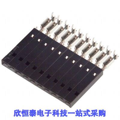 5-103975-9连接器 《 CONN RCPT 10P IDC 22-26AWG GOLD    》