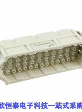 0936010329连接器 《 46P+PE MALE INSERT 16A 500V/UL60    》