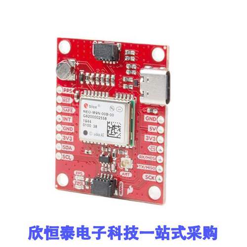GPS-15712开发板 《 GPS BREAKOUT NEO-M9N QWIIC U.FL    》