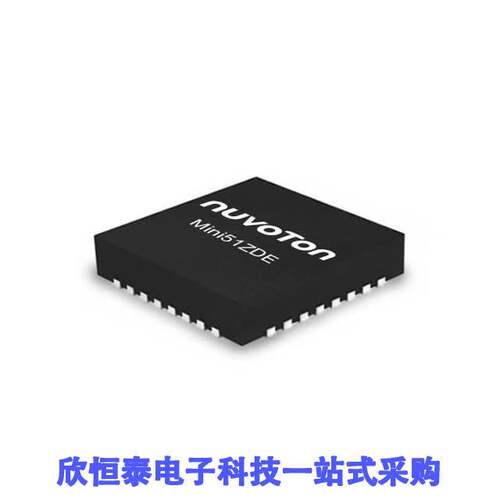 MINI51ZDE芯片 《 IC MCU 32BIT 4KB FLASH 33QFN    》
