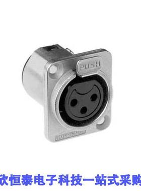 AC3FDZ连接器 《 CONN PLUG FMALE XLR 3P SLDR CUP    》