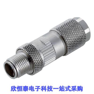 21700602连接器 《 M12-CAT 6A, X-CODED, MALE, 8POS    》