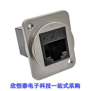 CONN HOUSI RJ45 DIECAST CAT6A EHRJ45D6AM3连接器