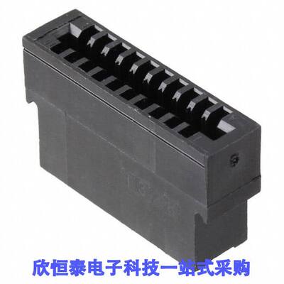 583717-1连接器 《 CONN CARDEDGE HSG 20POS .100 BLK    》